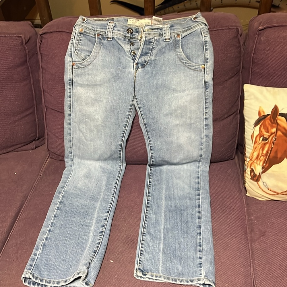 Levi’s 513 slouch boot cut button fly Jean - Picture 7 of 10